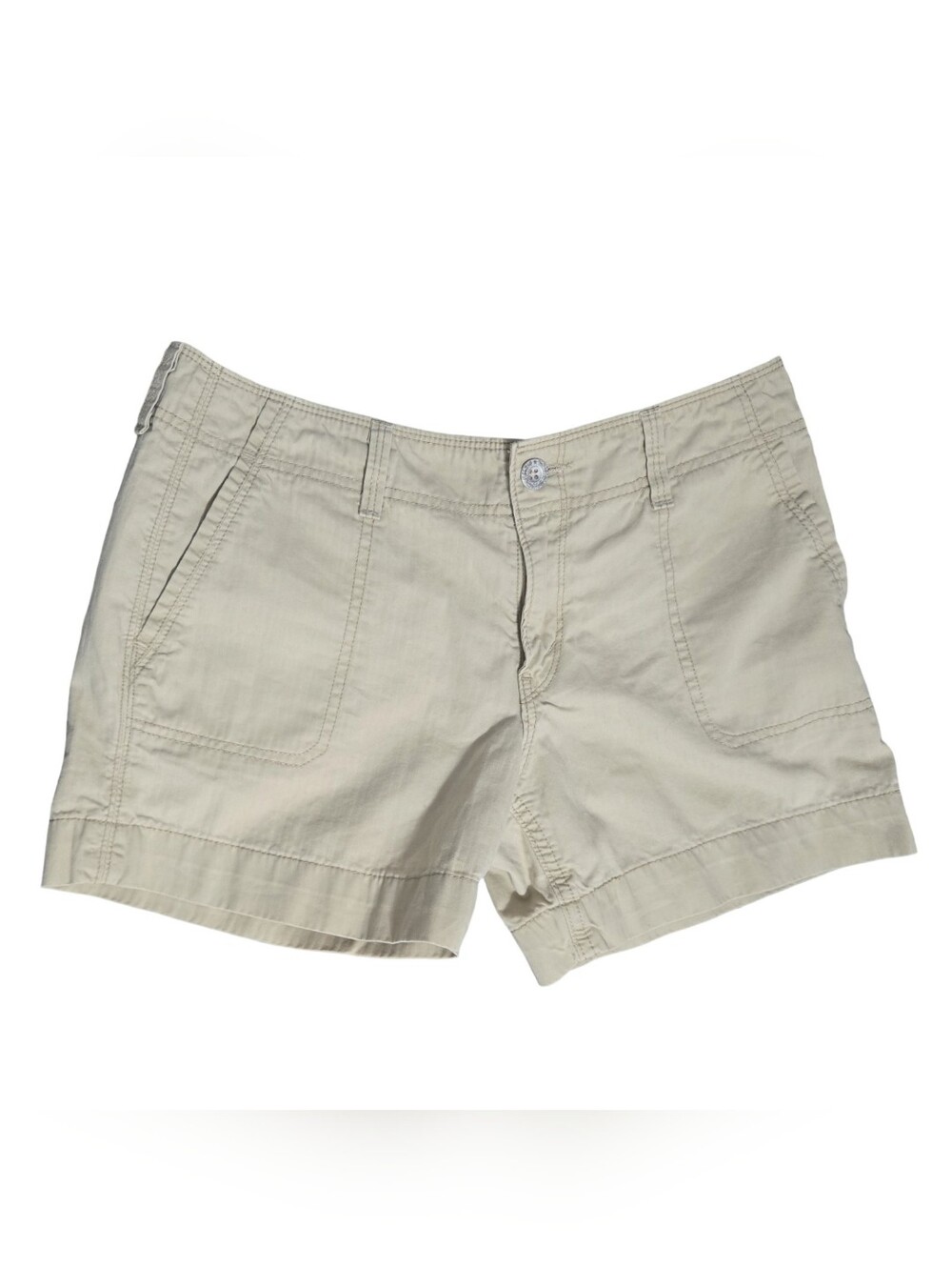 Levi's Utility Mid Rise Pockets Nuetral Lightweight Summer Size 4